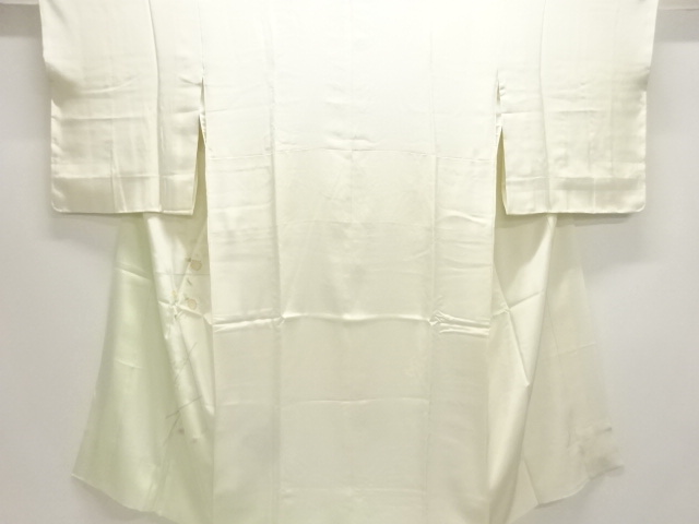 菊萩模様単衣長襦袢